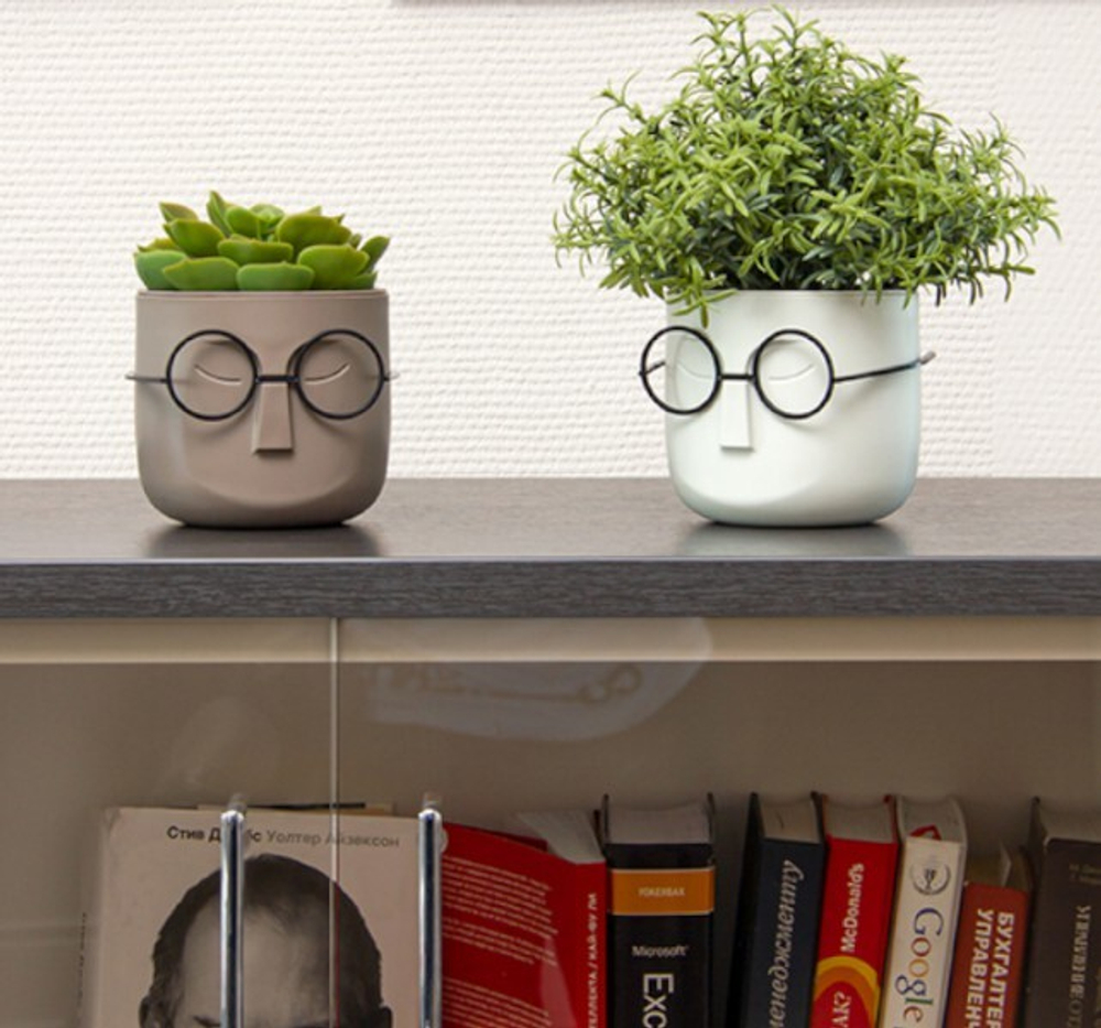 Кашпо СТИВ D115мм 0,65л с дренажной вставкой М3079