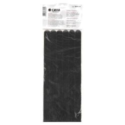 TAS72-10 СИЛА Противоскользящие полоски 60 см. 6 шт., (чёрные)