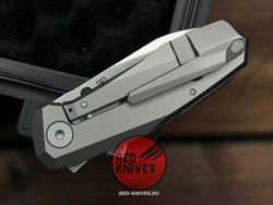 Нож Spyderco Techno 3 - титановая рукоять с сухарем