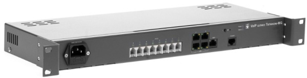 Шлюз VoIP НПО Телеком Телеком-MG-8FXS-R-1U-DC