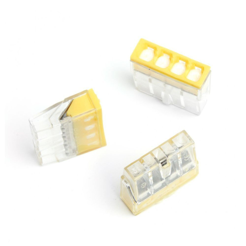 STEKKER Клемма СМК LD2273-204 4x(0,5-2,5мм2) 450V 24A 5шт/упак 32414