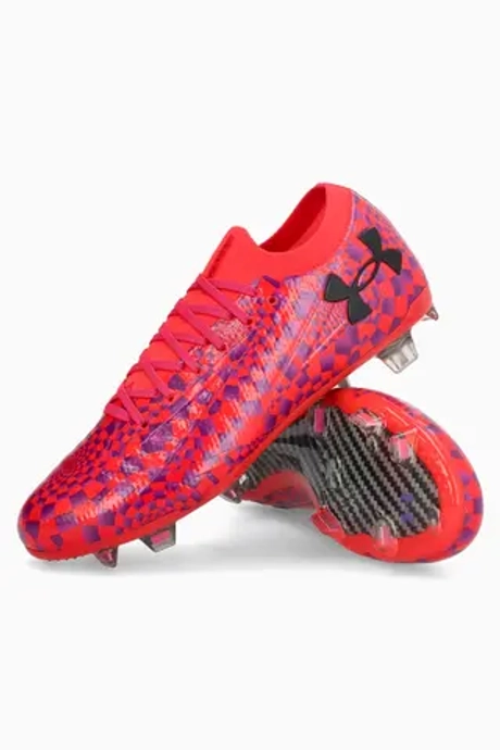 Бутсы Under Armour Shadow Elite 3 AMP FG - красный