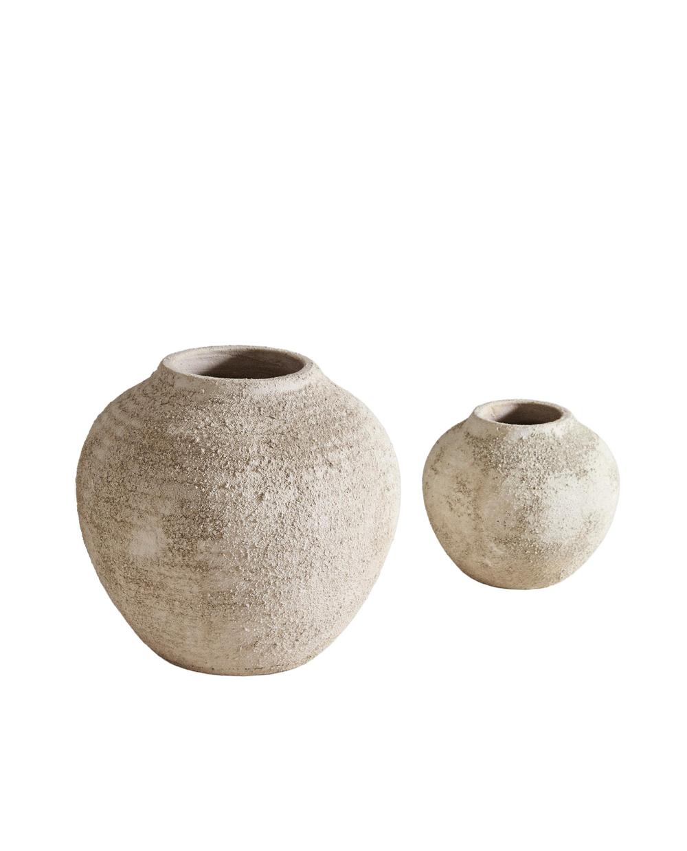 Zara Home Ваза из фаянса, цвет серый, 32 см