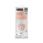Бутылочка для кормления Suavinex Wild 270 мл, розовая, 3 мес+