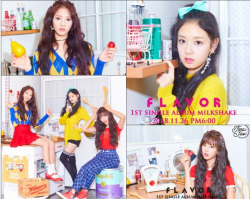 Альбом Flavor - Milkshake 1st Single Album