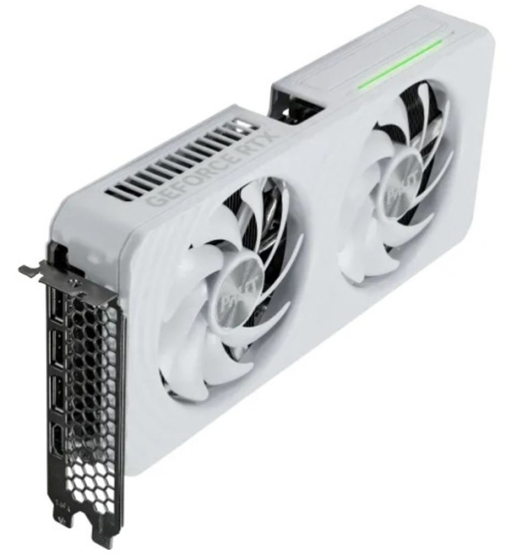 Видеокарта Palit GeForce RTX 5060 TI WHITE OC (NE7506TU19P1-GB2062M)