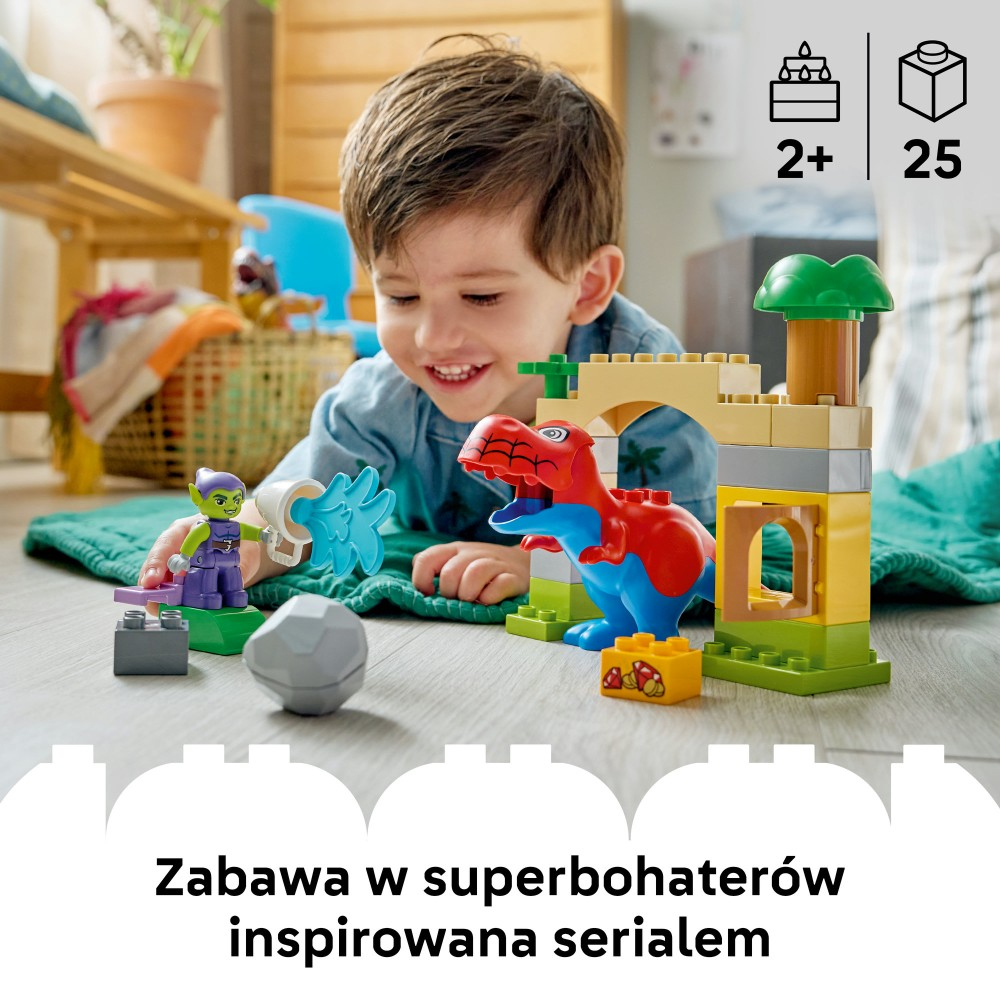 LEGO DUPLO Marvel - Динозавр Спайди-Рекс и Зеленый Гоблин 10463