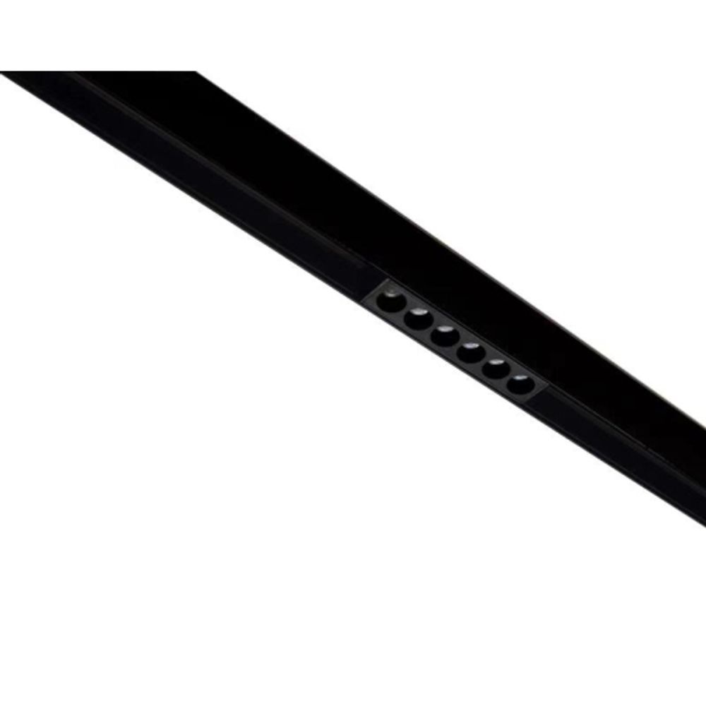 Магнитный трековый светильник ЭРА TRM20-3-11-6W4K BK светодиодный 6Вт 4000К черный | Магнитные трековые светильники