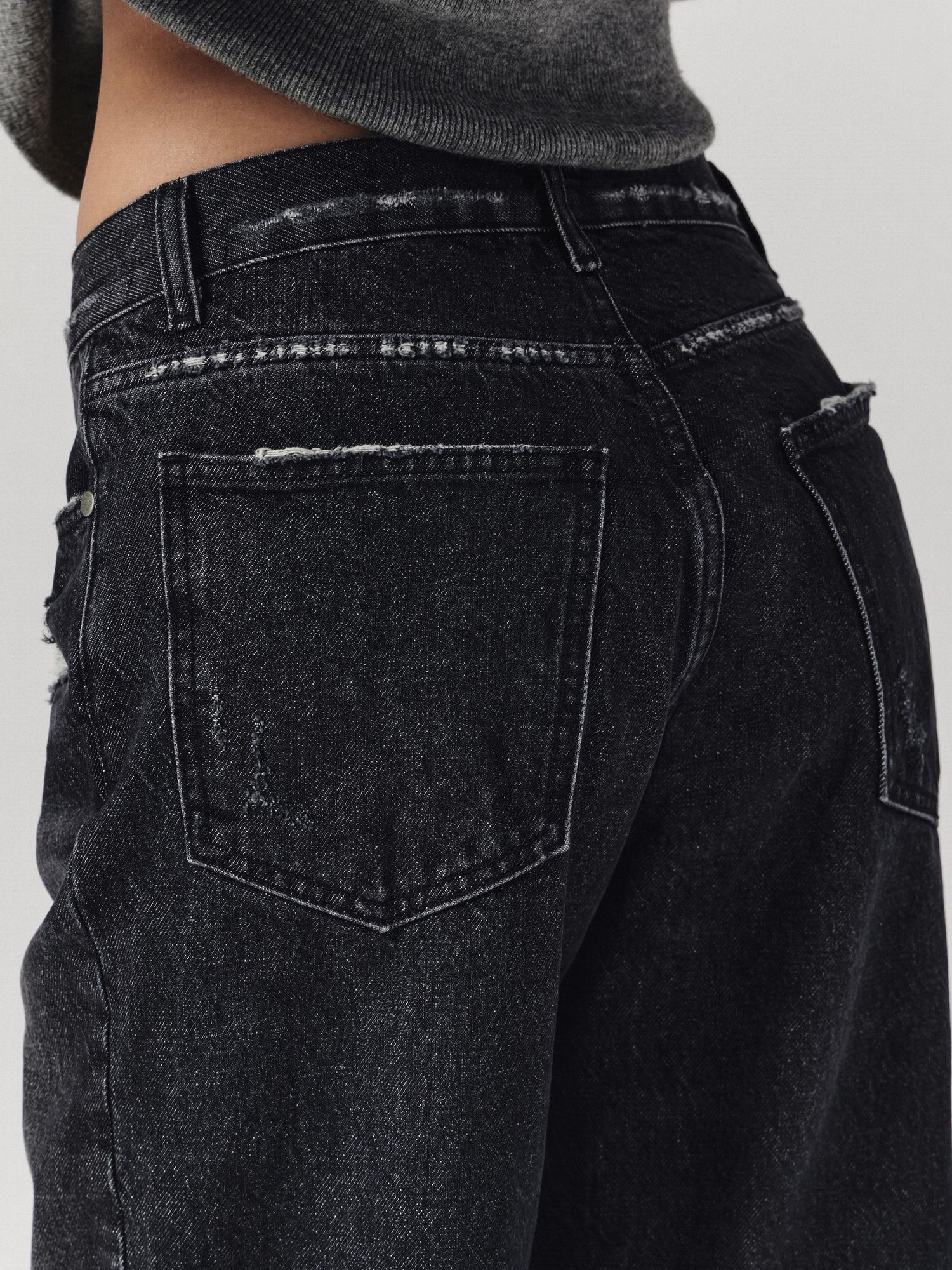 джинсы obsessed, чёрный