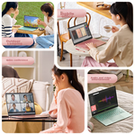 Ультрабук для работы и учебы ASUS A Bean 14 Air High-Performance AI Ultra-Thin (Upgraded R9 8945H, 32GB RAM, 1TB Storage, 2.8K 120Hz OLED), Blue, M5406ADOL Win11+Русская клавиатура