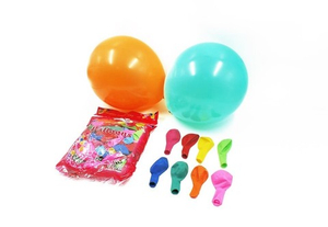 Шары праздничные "Однотонные" Микс