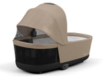 Коляска 3 в 1 Cybex Priam IV Rosegold complete и автокресло Cloud T i-Size Platinum White Plus Cozy Beige