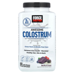 Force Factor, Awesome Colostrum ™, ягоды и сливки, 60 жевательных таблеток