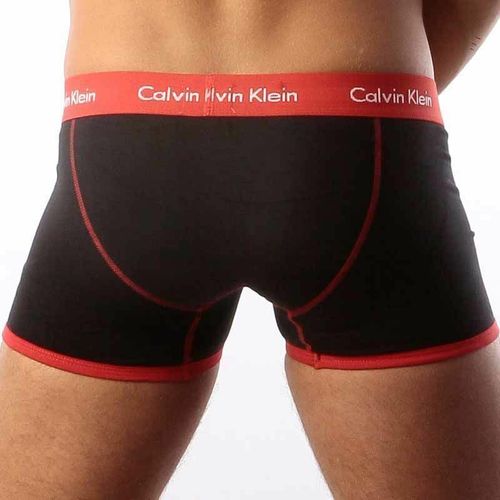 Мужские трусы боксеры Calvin Klein 365 Black Red