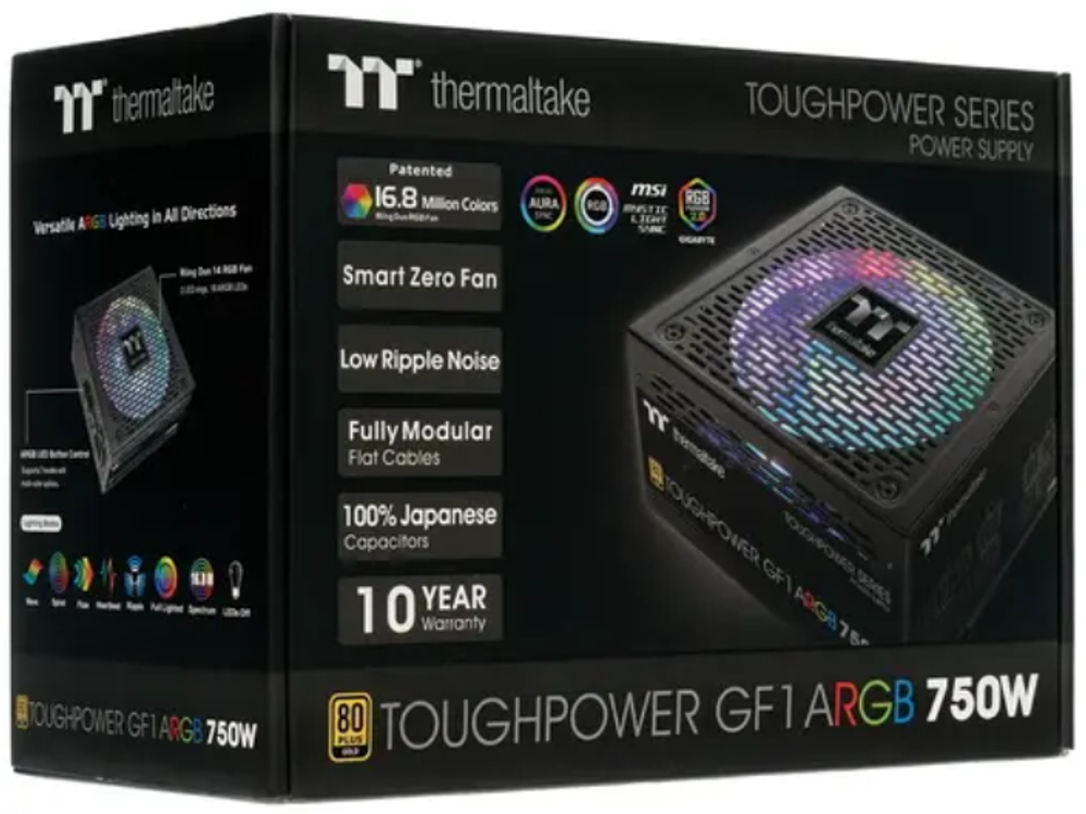 Блок питания ATX Thermaltake Toughpower GF3 ARGB