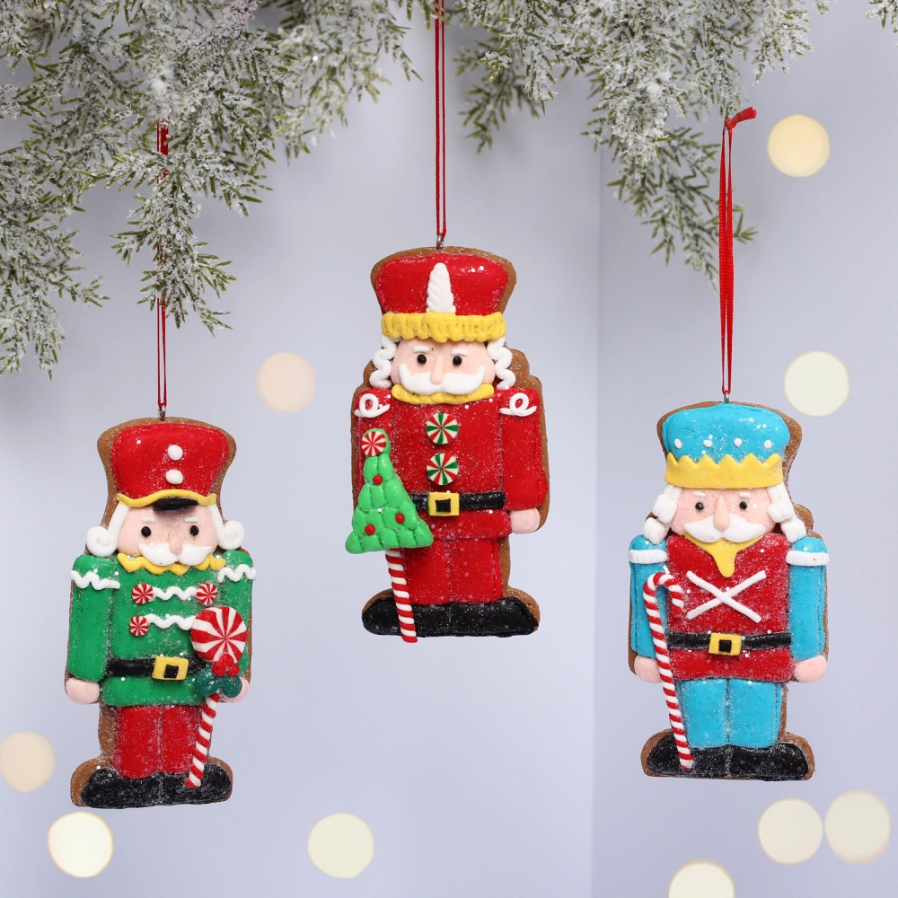 Подвеска Сandy «Пряничный солдатик» 5.8x1.3x11.4 см, в ассортименте