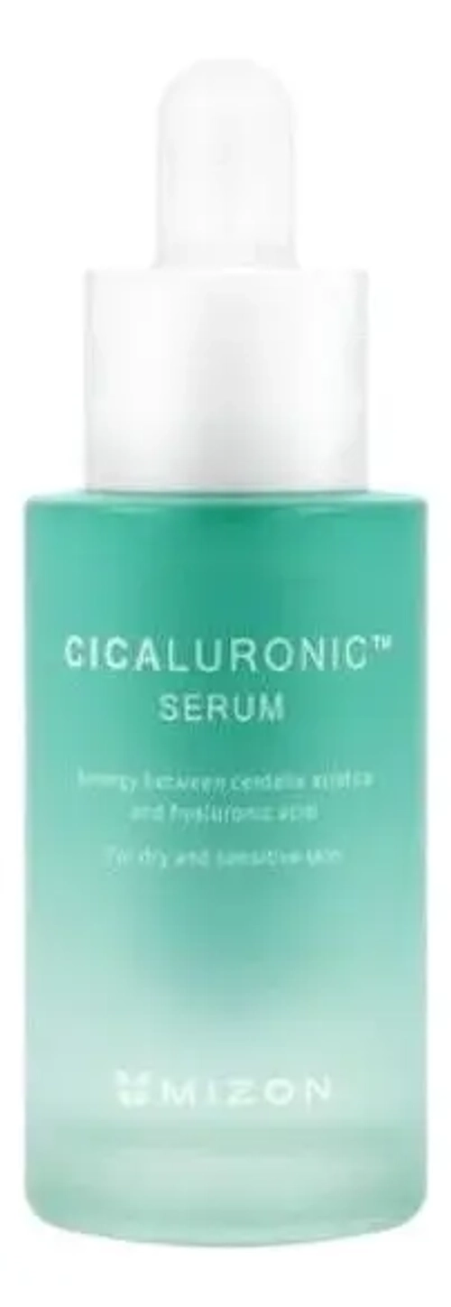 MIZON Сыворотка с экстрактом центеллы азиатской и гиалуроновой кислотой - CICALURONIC SERUM , 30мл