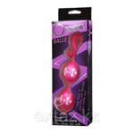 Вагинальные шарики, мед. силикон, 17 см х 3,5 см