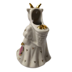 Молочник "Коза" (Чудова (Фабрика Красный фарфорист)), СССР