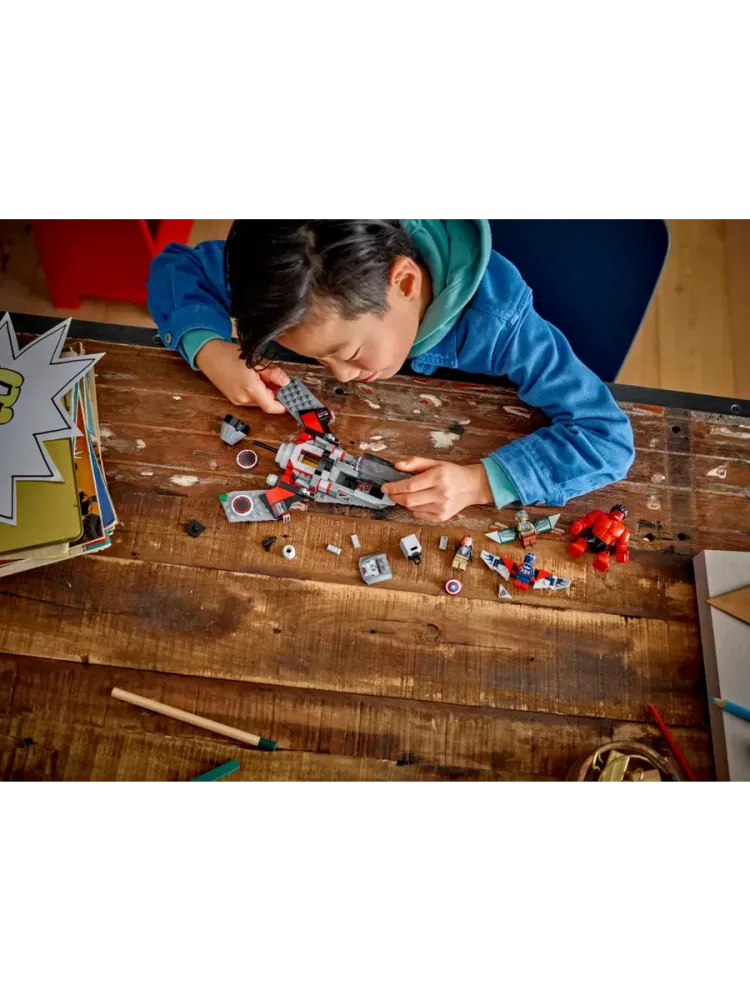 Конструктор 76292 Капитан Америка против Красного Халка