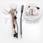 Комплект рамки с разъёмами 9" Toyota Noah R80, Esqire, Voxy 2014-2021 - Car-Smart 9535