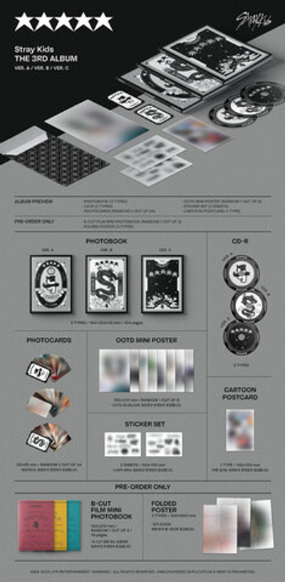 Альбом STRAY KIDS  - 5-STAR