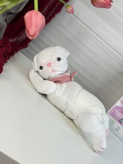 Игрушка мягконабивная 35см AniReal Бульдог (60111)