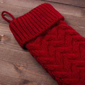 Носок для подарков Stocking red