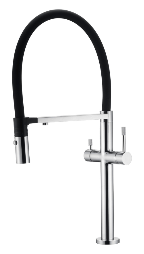 Boheme Смеситель для кухни UNO CHROME c краном для питьевой воды