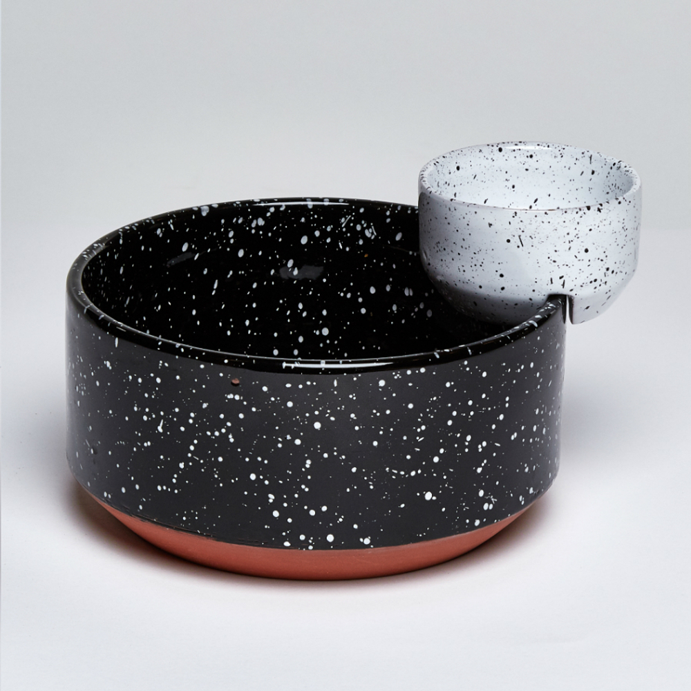 Чаша сервировочная eclipse для снеков и соуса