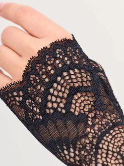 Митенки (черный 8)