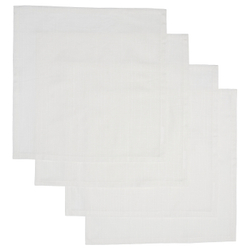 IKEA KRUSTISTEL  (ИКЕА КРУСТИСТЕЛ)  -  Салфетка, белая, 45x45 см