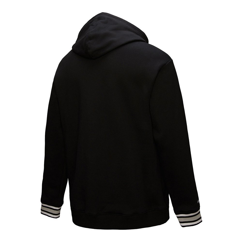 Баскетбольная толстовка Mitchell&Ness NBA Chainstitch Fleece Vintage Logo Sacramento Kings Sweatshirt Black