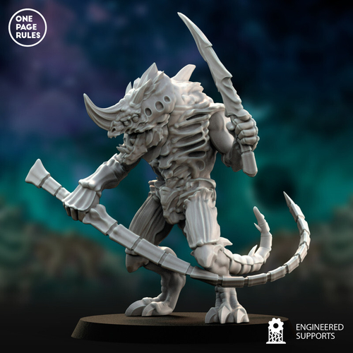 Xenos Armies Tyranids Tyranid Warriors миниатюра для dnd, днд, pathfinder, фентези, Настольная игра, НРИ, Варгейм, РПГ