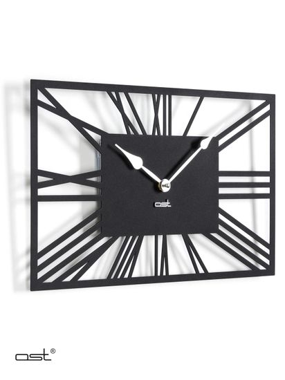 Часы настенные с подсветкой прямоугольные