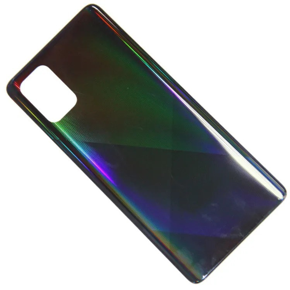 Задняя крышка для Samsung Galaxy A71 (SM-A715F) Черный