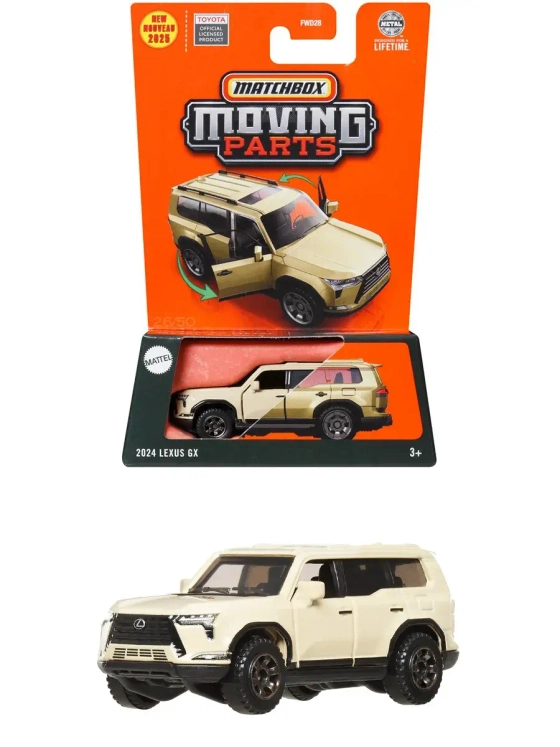 Машинка Хот Вилс Matchbox 2024 Lexus GX FWD28 JBW62