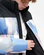 Пуховик Anteater AW24 Downjacket Print синий
