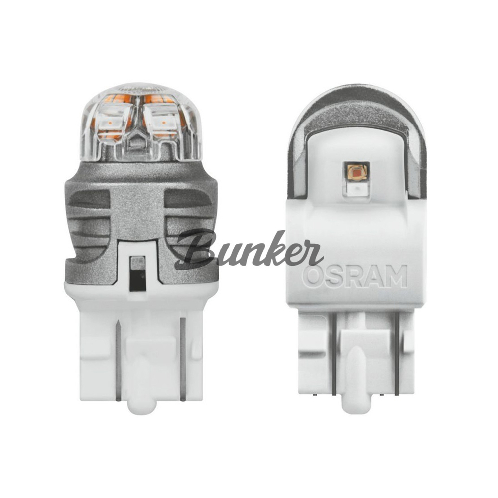 7904YE-02B Лампа светодиодная оранжевый OSRAM W21W premium