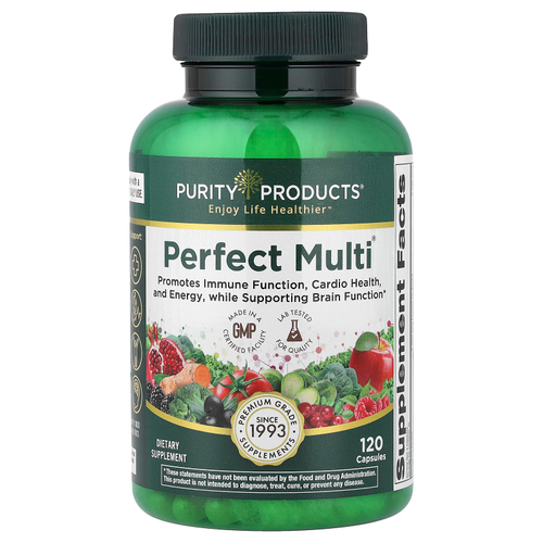 Purity Products, Витамины Perfect Multi, 120 капсул