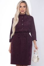 Платье Сафари (бордо) П0783 LT Collection