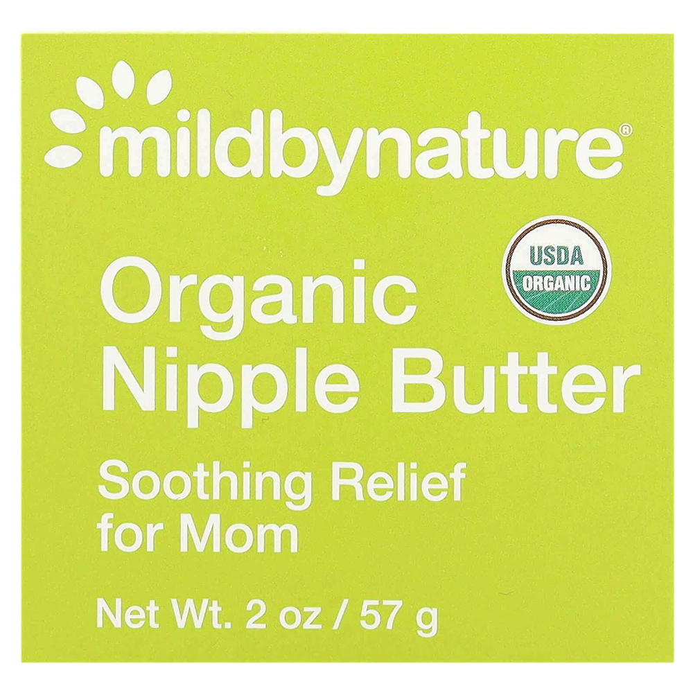 Mild By Nature, органическое масло для сосков, 57 г (2 унции)