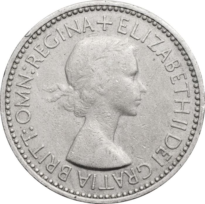 1 шиллинг 1953 Великобритания (Английский герб) XF