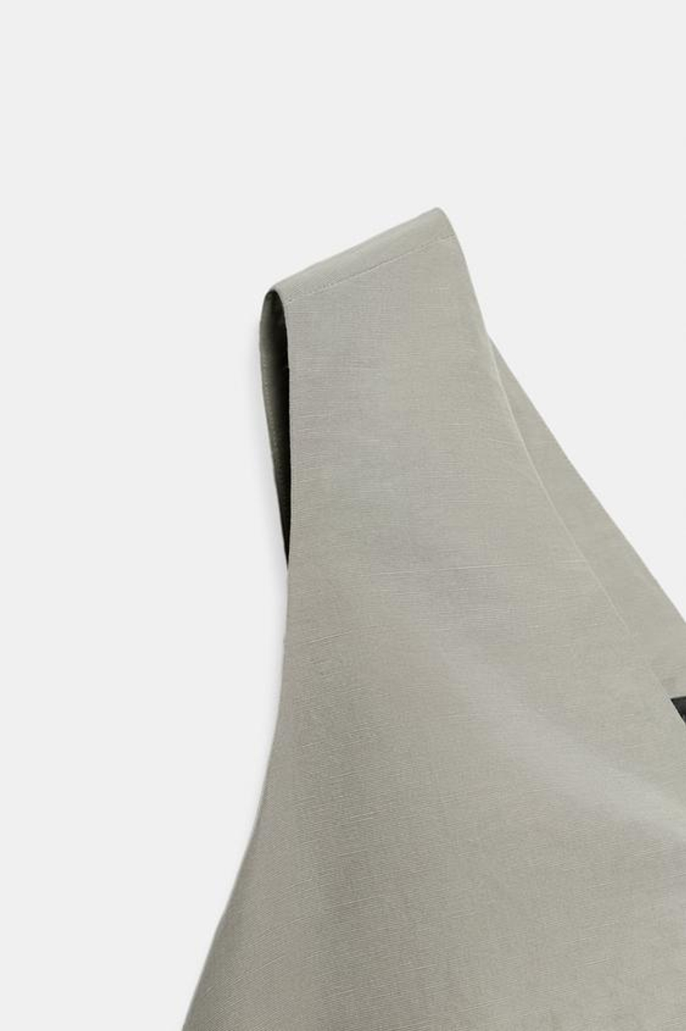 ZARA ОБЪЕМНОЕ ПЛАТЬЕ ZW LIMITED EDITION, СЕРЫЙ
