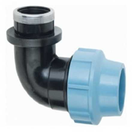 Колено для ПЭ трубы 32 х 1 1/4" ВР