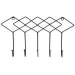 Ключница настенная металлическая «ЛОФТ ВОСТ», фритола, цвет чёрный, 30*17*4см