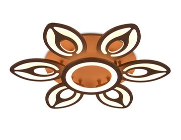 Потолочный светодиодный светильник с пультом FA463/6+1 CF 97W кофейный (ПДУ РАДИО 2.4) Acrylic Ambrella