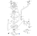 Прокладка помпы ПЛМ Suzuki 9.9/15лс (17452-93910)