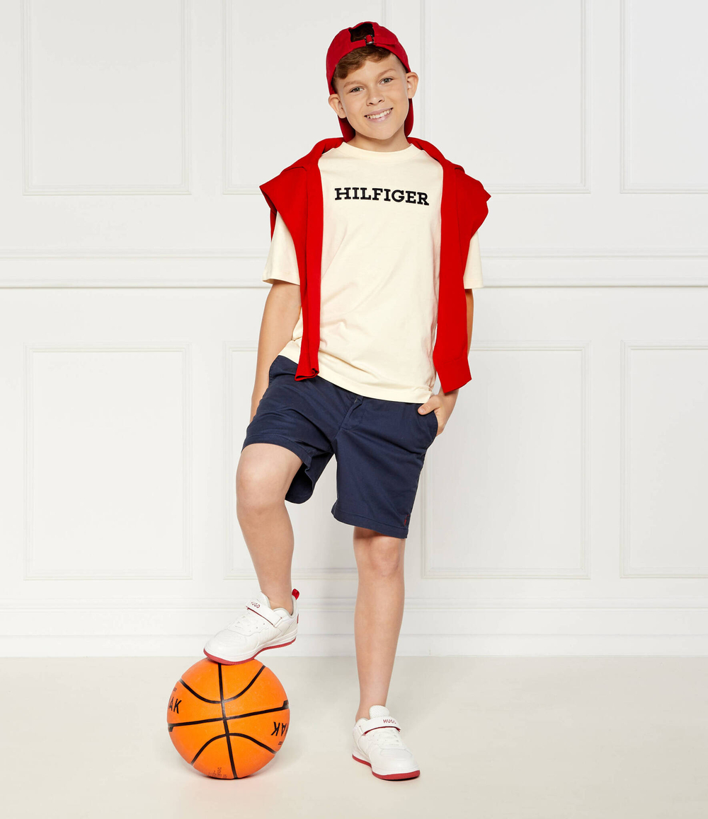 Футболка Tommy Hilfiger - кремовый(KS0KS00538)