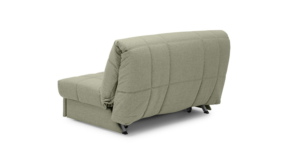Диван Виа Лайт Strong Plus 01 140*105*88 см, Зеленый Рогожка Аккордеон Фиеста